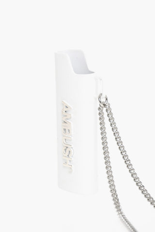 Chain Necklace with Lighter Case Pendant