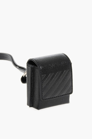 Custodia per Airpods in Pelle con Cordino Removibile