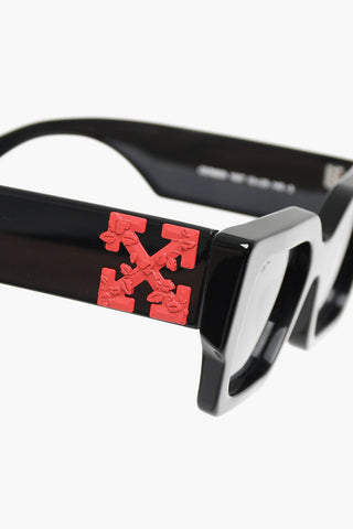 Squared Frame CATALINA Sunglasses with Contrasting Logo