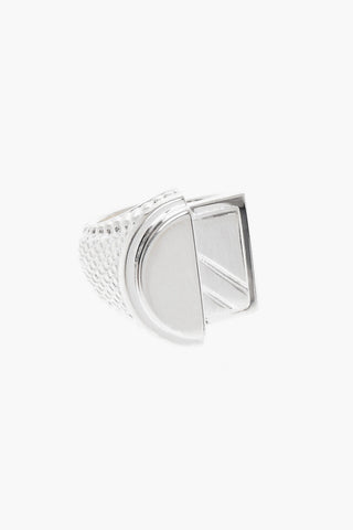 Anello in Argento a Tinta Unita