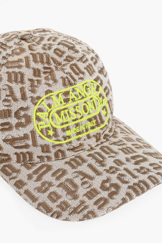 MISSONI Cap with All-Over Monogram