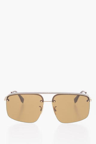 Aviator Sunglasses with Golden Details