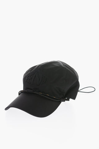Cappello da Baseball Con Logo in Rilievo e Fili Elastici Logati