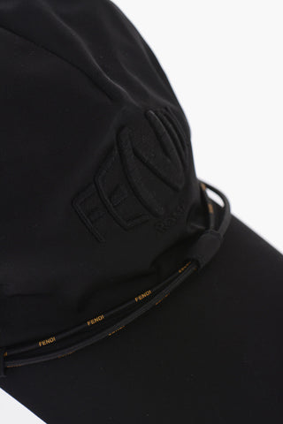 Cappello da Baseball Con Logo in Rilievo e Fili Elastici Logati
