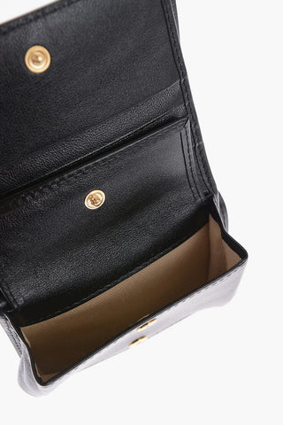 Portafoglio in Pelle con Stampa Logo All-Over