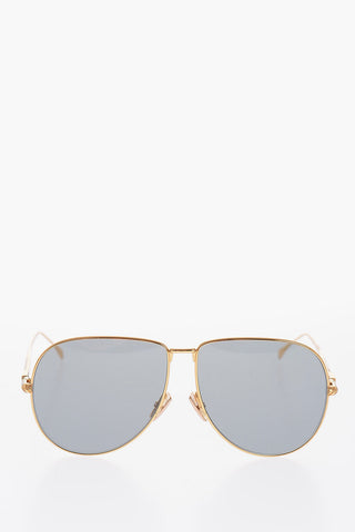 Aviator Sunglasses with Golden Frame