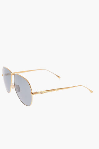 Aviator Sunglasses with Golden Frame