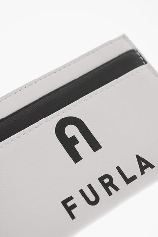 Leather IRIS Card Holder with Contrast Logo