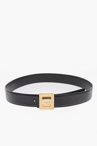 Patent Leather MINO Belt With Golden Effect Buckle 40mm