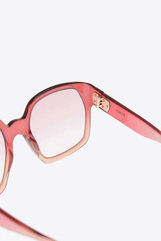 Oversized Sunglasses with Square and Gradient Lenses