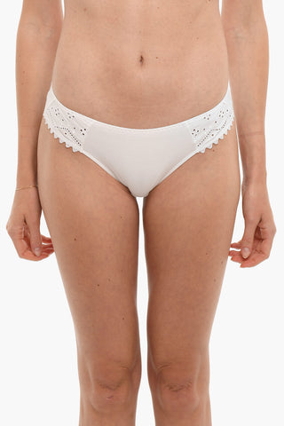 Cotton Blend BLOOM Briefs with Sangallo Details