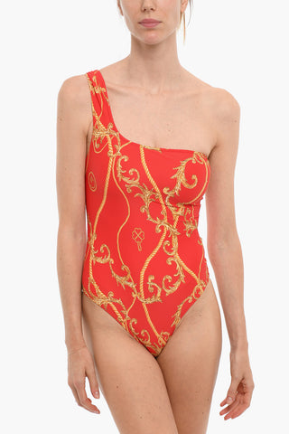 Costume Intero Monospalla con Botivo Barocco