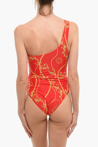 Costume Intero Monospalla con Botivo Barocco