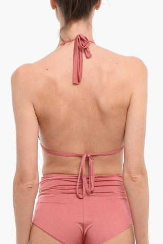 Solid Color Triangle Bikini Top
