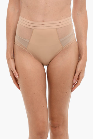 High-Waisted NUFIT Briefs with See-Through Inserts