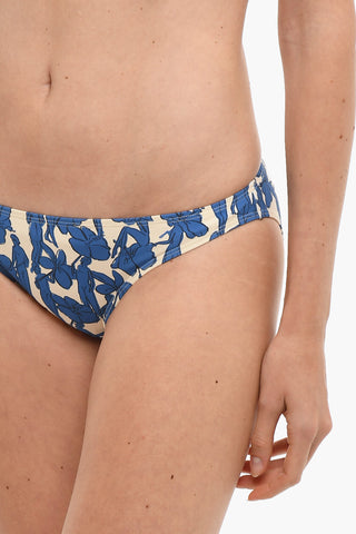 Slip Bikini Bicolore a Fantasia