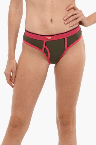 Cotton UFPN-OXYS Briefs with Contrasting Edges