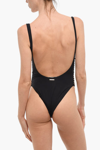 One Piece FALABELLA Swimsuit with Golden Chain Details