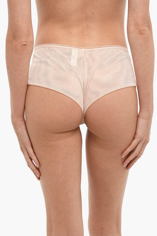 See-Through Briefs with Embroidered Details