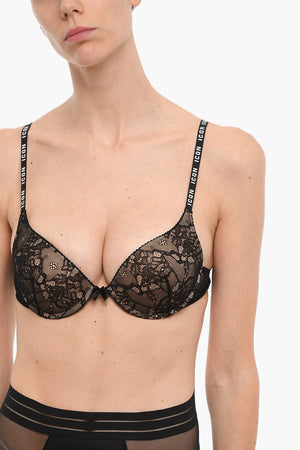 ICON Push-up-BH aus Spitze mit Logoträgern