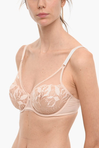 Reggiseno con Ferretto in Tessuto Trasparente