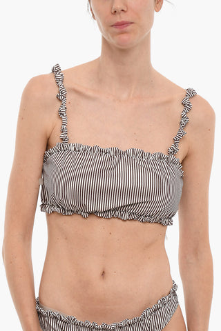 Top Bikni Bicolore a Righe Awning