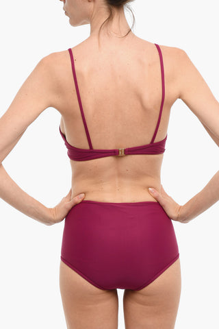 High-Waisted Triangle Bikini