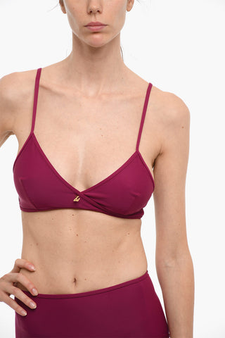 High-Waisted Triangle Bikini