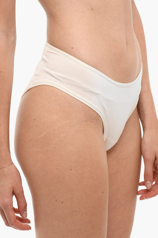 Slip in Tessuto Stretch con Dettaglio Cut-Out