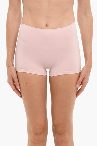 Solid Color Breathable Microfibre TOUCH FEELING Boyshorts Briefs