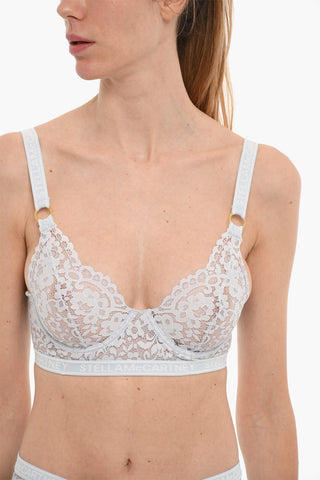 Macrame' Lace Balconette Underwire Bra