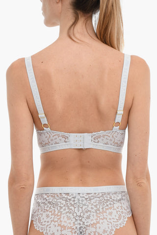 Macrame' Lace Balconette Underwire Bra