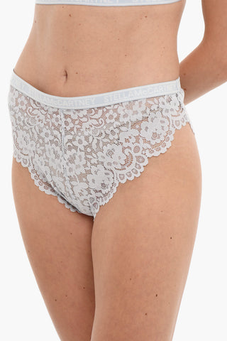 Slip in Pizzo Macrame' a Vita Alta