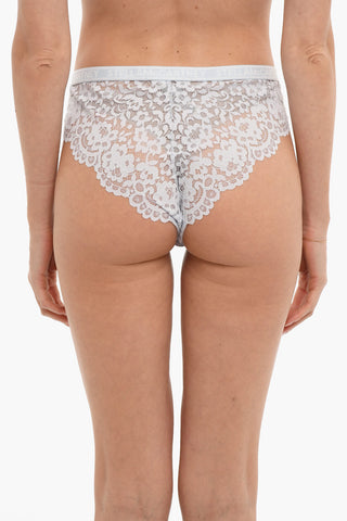 Slip in Pizzo Macrame' a Vita Alta