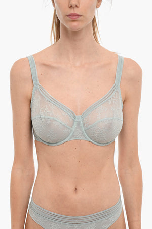 Macramé Lace Balconette Bra with Underwire