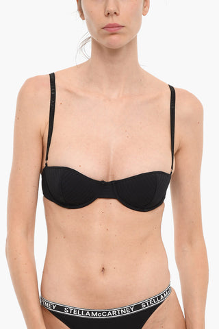 Balconette Bra with Golden Details