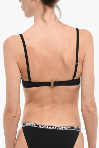 Balconette Bra with Golden Details