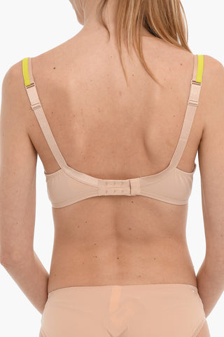 Floral-Embroidery Bra