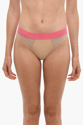 Solid Color NUFIT Briefs with Contrasting Waist Band