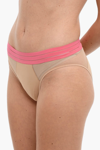 Solid Color NUFIT Briefs with Contrasting Waist Band