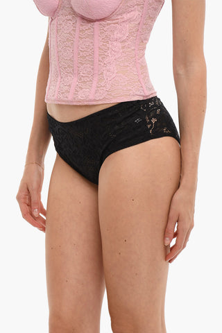 Slip MAALIKA in Pizzo Macrame' a Vita Alta