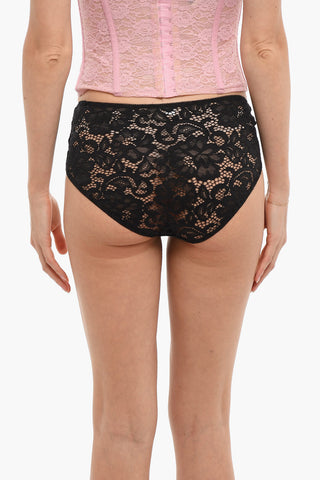 Slip MAALIKA in Pizzo Macrame' a Vita Alta