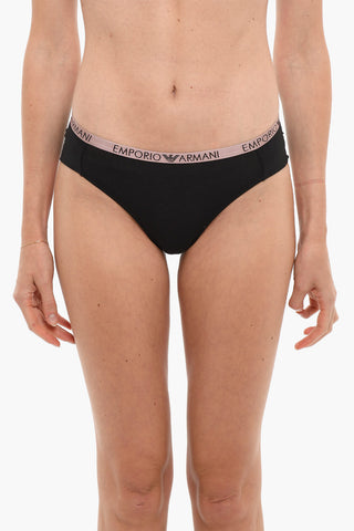EMPORIO Slip in Cotone Stretch con Banda Logata