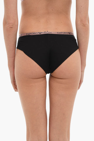 EMPORIO Slip in Cotone Stretch con Banda Logata