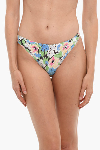 Floral Patterned Bikini Bottom