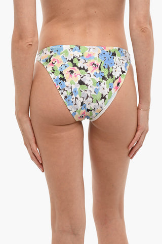 Floral Patterned Bikini Bottom