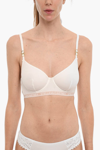 Balcony Bra with Logoed Band