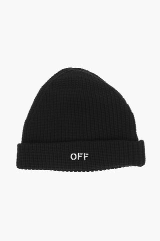 Beanie in Cotone con Ricamo