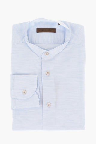 ID Mandarin Collar Cotton Shirt