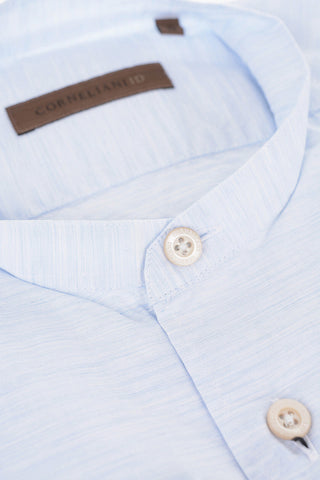 ID Mandarin Collar Cotton Shirt